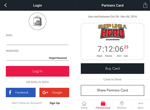 partners card app
